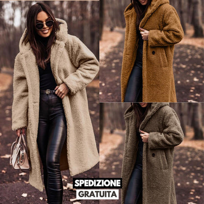 Caldo cappotto in lana
