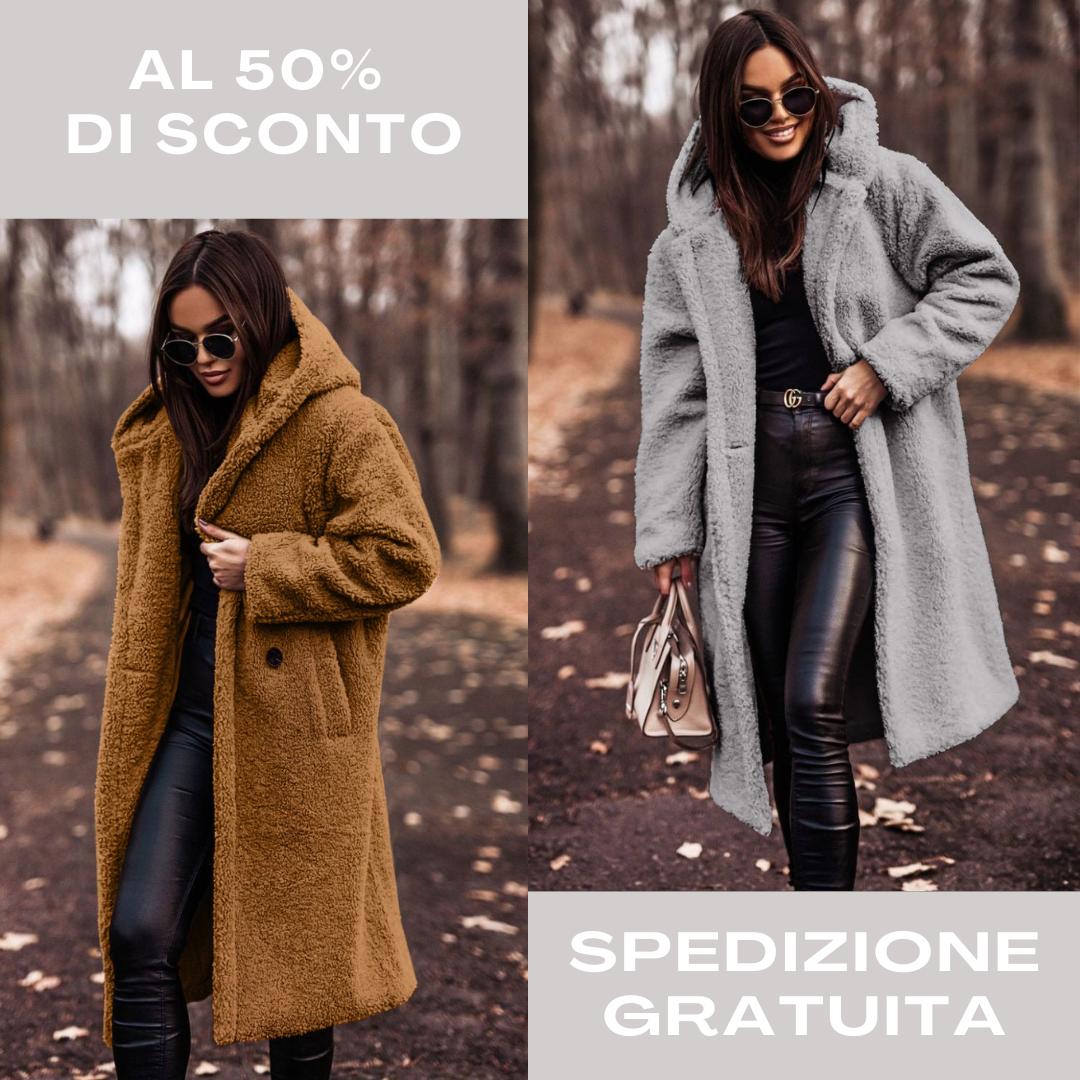 Caldo cappotto in lana